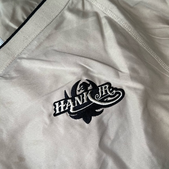 Hank Williams Jr Collections Harriton Size Large Mens Windbreaker Sweater - Picture 4 of 12